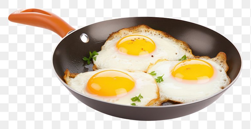 Fried egg png collage element